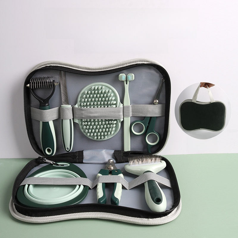 Home Pet Grooming Set for Dogs and Cats with Detangling Comb