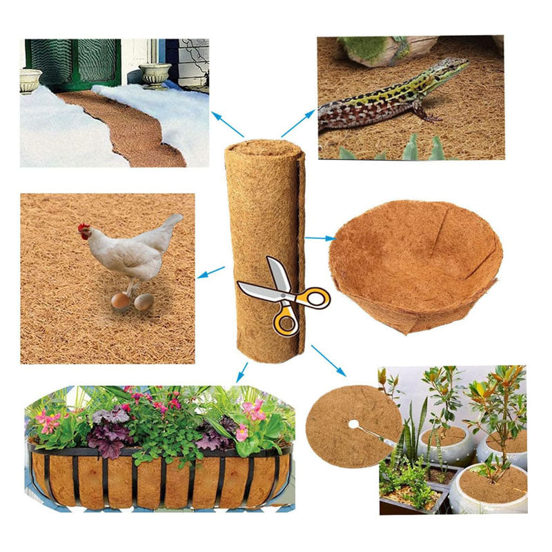 Natural coconut fibre reptile carpet and terrarium liner, photo 2 of 24