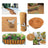 Natural coconut fibre reptile carpet and terrarium liner, photo 2 of 24