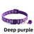 Elastic nylon cat collar with bell and paw print patch, product image 7