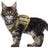 Tactical MOLLE cat harness vest in nylon, product image 5