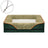 Removable cover sofa bed for dogs and cats, close-up detail view