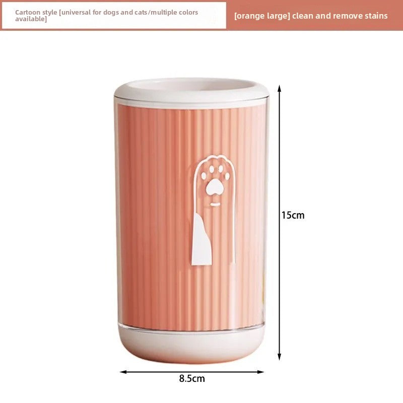 Manual Silicone Dog Paw Washer Cup for Muddy Paws, Three Sizes
