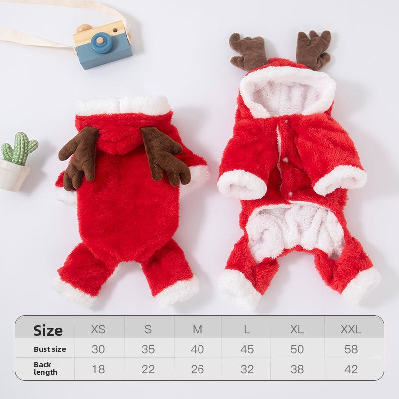 Coral fleece animal costume for dogs and cats, available in 7 styles, image 36
