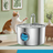 Stainless Steel Pet Water Fountain 3.2L with Filters, USB Powered