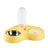 Two-in-One Cat Food and Water Bowl with Optional Stainless Steel Insert