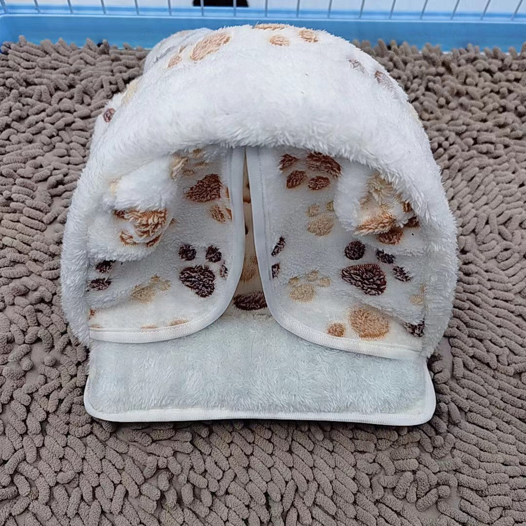 Warm cotton nest for hamsters and small pets, product detail photo