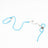 Round rope harness and lead for cats, ideal for everyday use