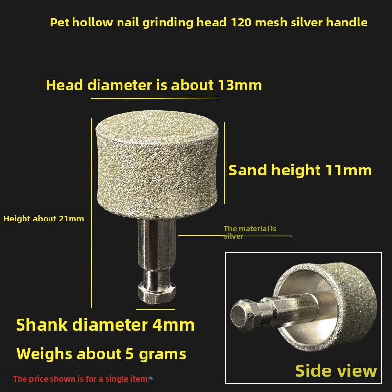 Diamond Replacement Grinding Heads for Pet Nail Grinders