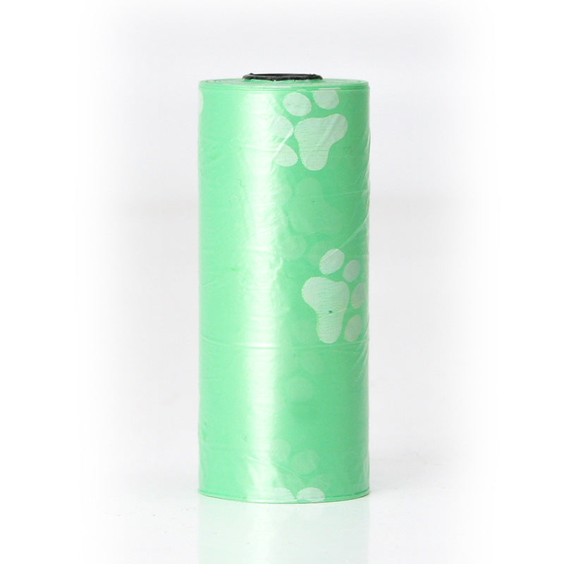 Pet Waste Bag Dispenser Capsule with One-Handed Tear-Off