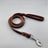 Wide dog lead with metal hook, main product photo
