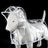 Transparent dog rain poncho with coloured trim, available in 7 colours, image 8