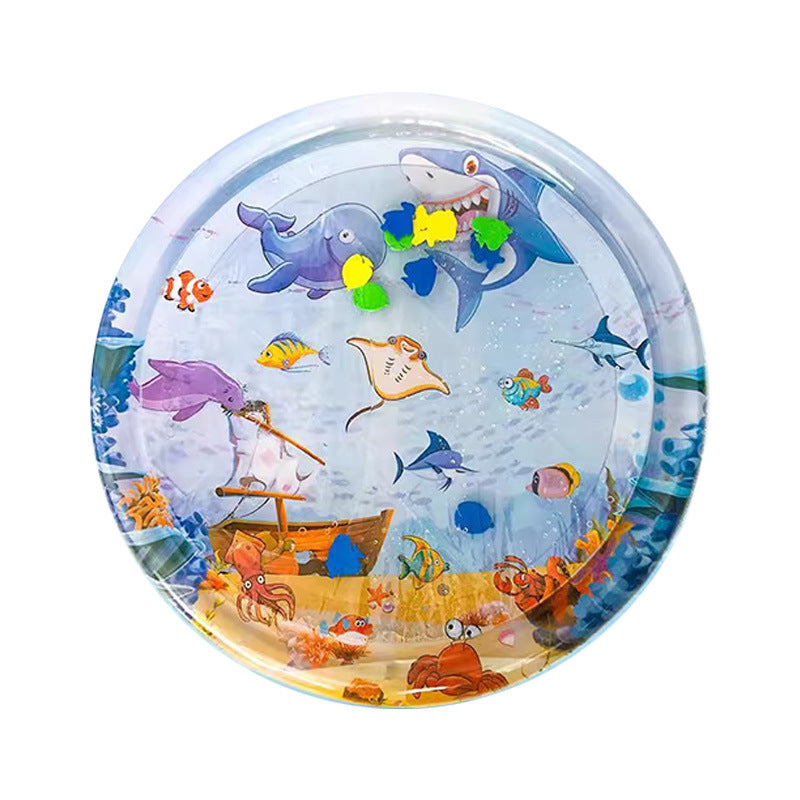 Sail print pet cooling water mat for dogs and cats, photo 4