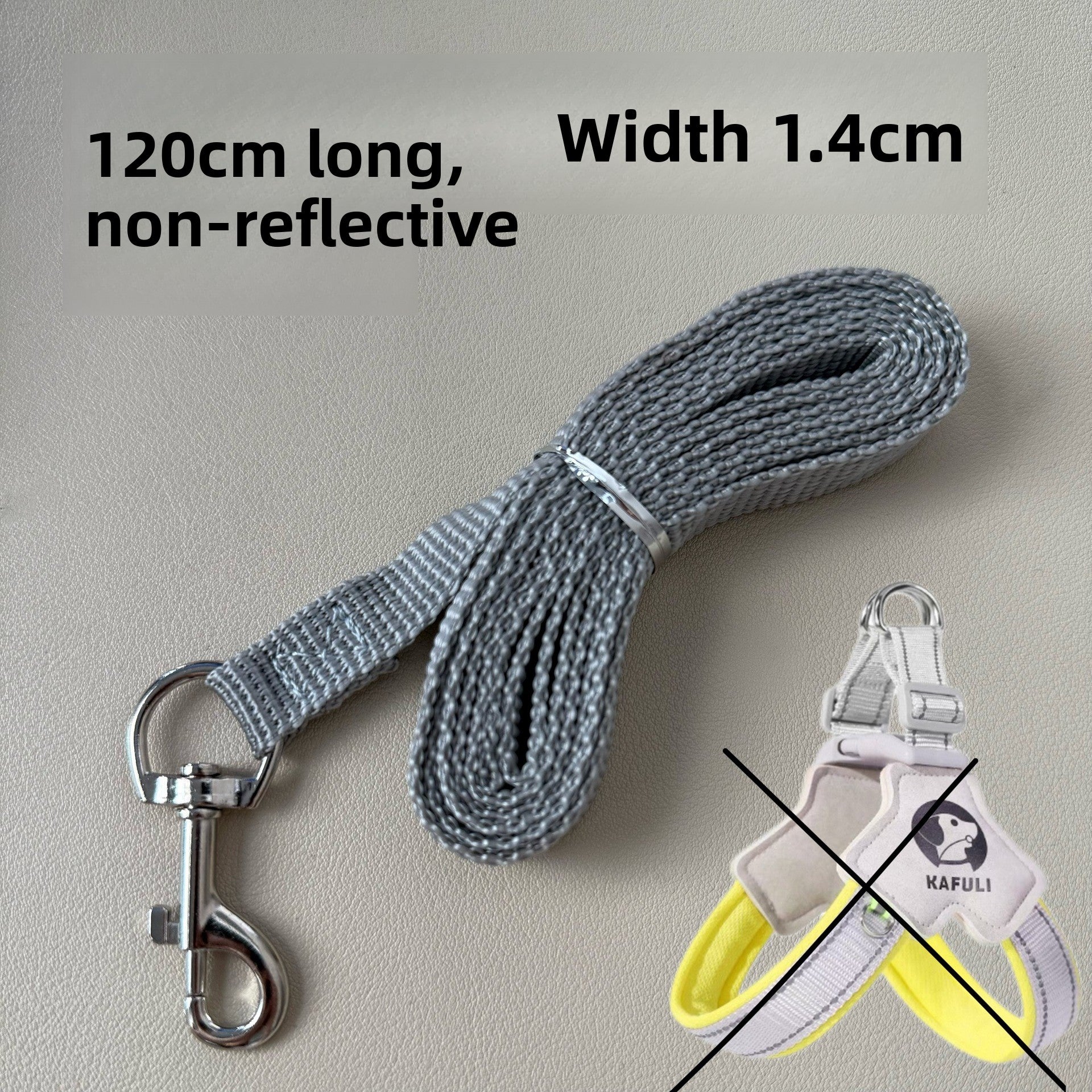 Breathable mesh Y-shape dog harness, 5 sizes available