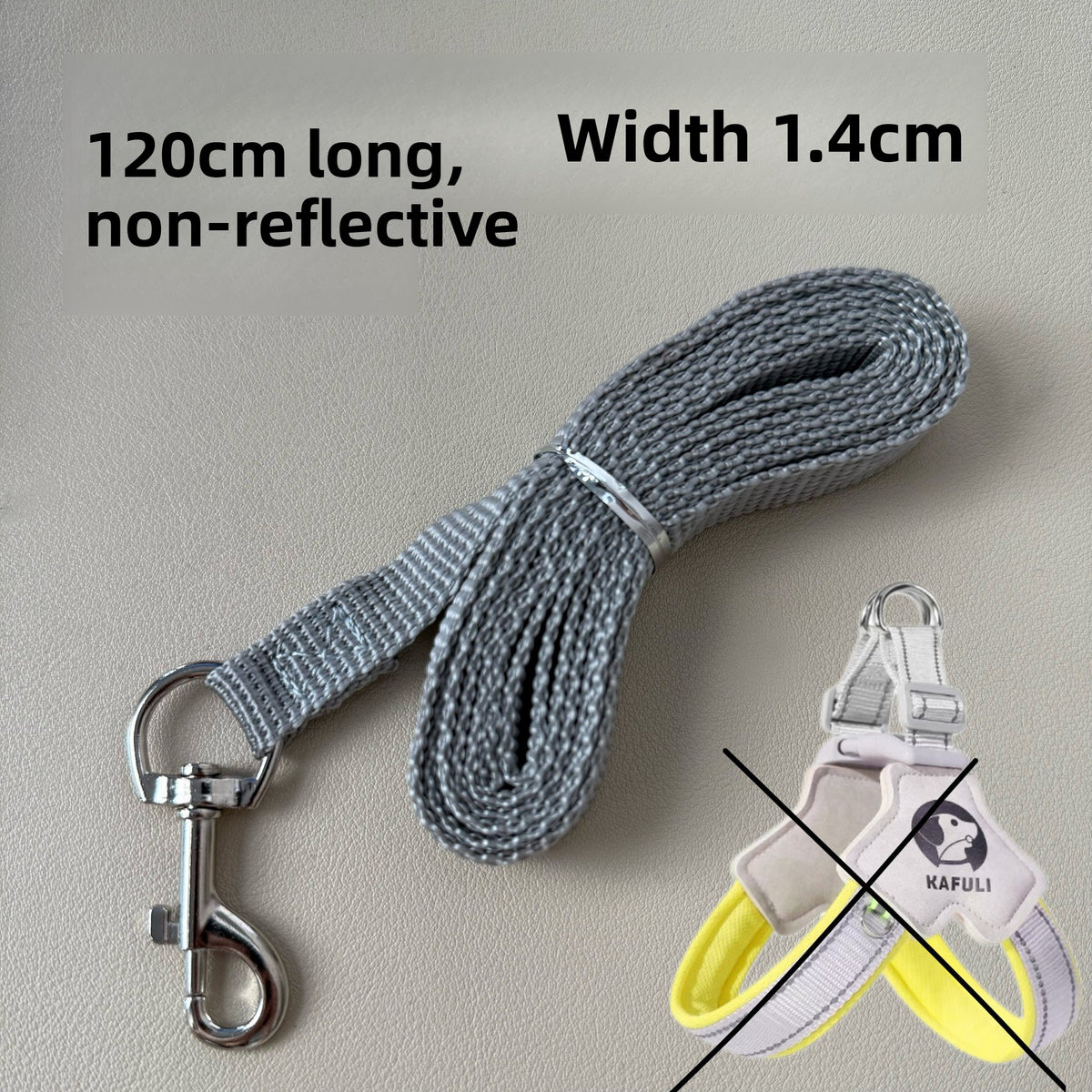 Breathable mesh Y-shape dog harness, 5 sizes available