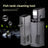 Submersible aquarium filter pump with aeration for fish tanks, view 1