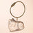 Transparent Animal Hair Memorial Keychain Pendant