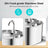 Stainless Steel Pet Water Fountain with Smart Induction