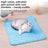 Blue ice silk pet cooling mat for cats and dogs, photo 4
