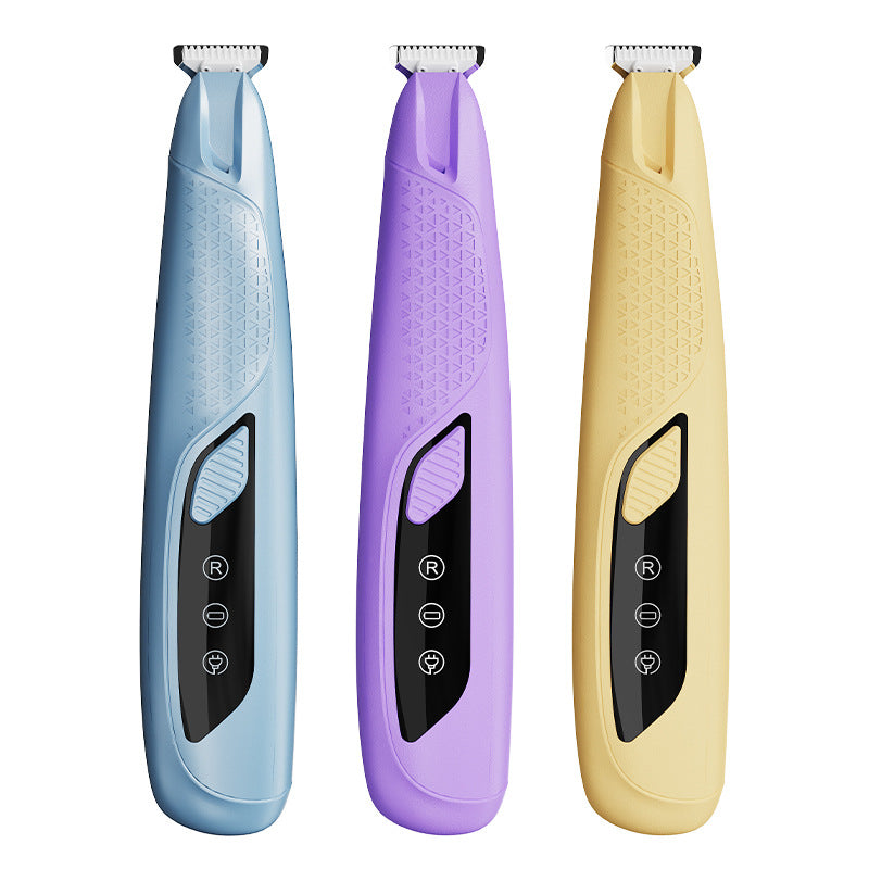 Quiet Cordless Paw Trimmer with LED Light for Dogs and Cats