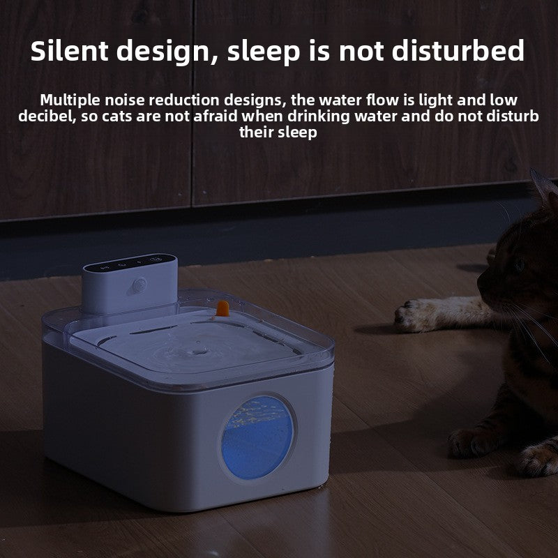 Pet cat water fountain