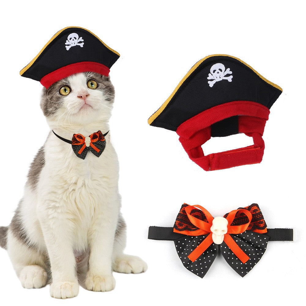 Halloween costume sets hats and wings for cats and dogs, image 4