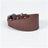 Wide leather collar for small dogs in a rich colour, product image 5