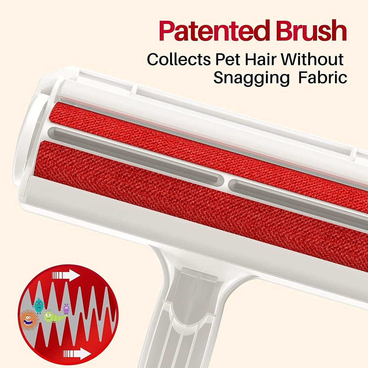 Pet Hair Remover Roller for Sofas, Clothes and Bedding