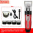 Cordless Dog Hair Clipper Kit with Thin or Thick Cutter Heads