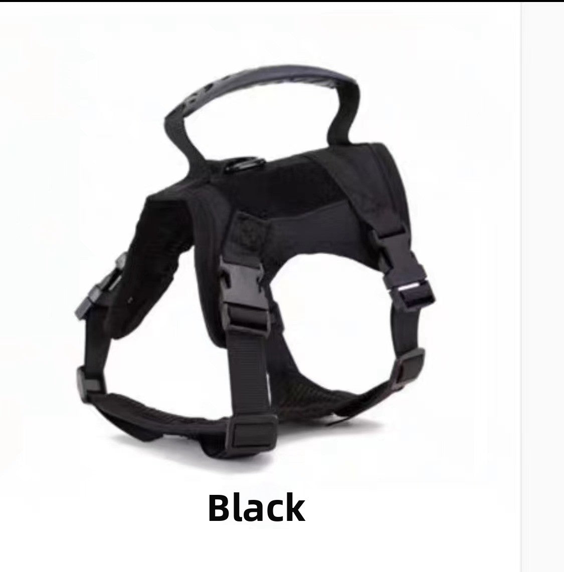 Tactical style cat walking vest with chest strap and lead, product image 7