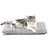 Grey self-heating pet pad with removable washable cover
