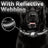 Nylon dog collar with waterproof AirTag holder case, tag not included, product image 2