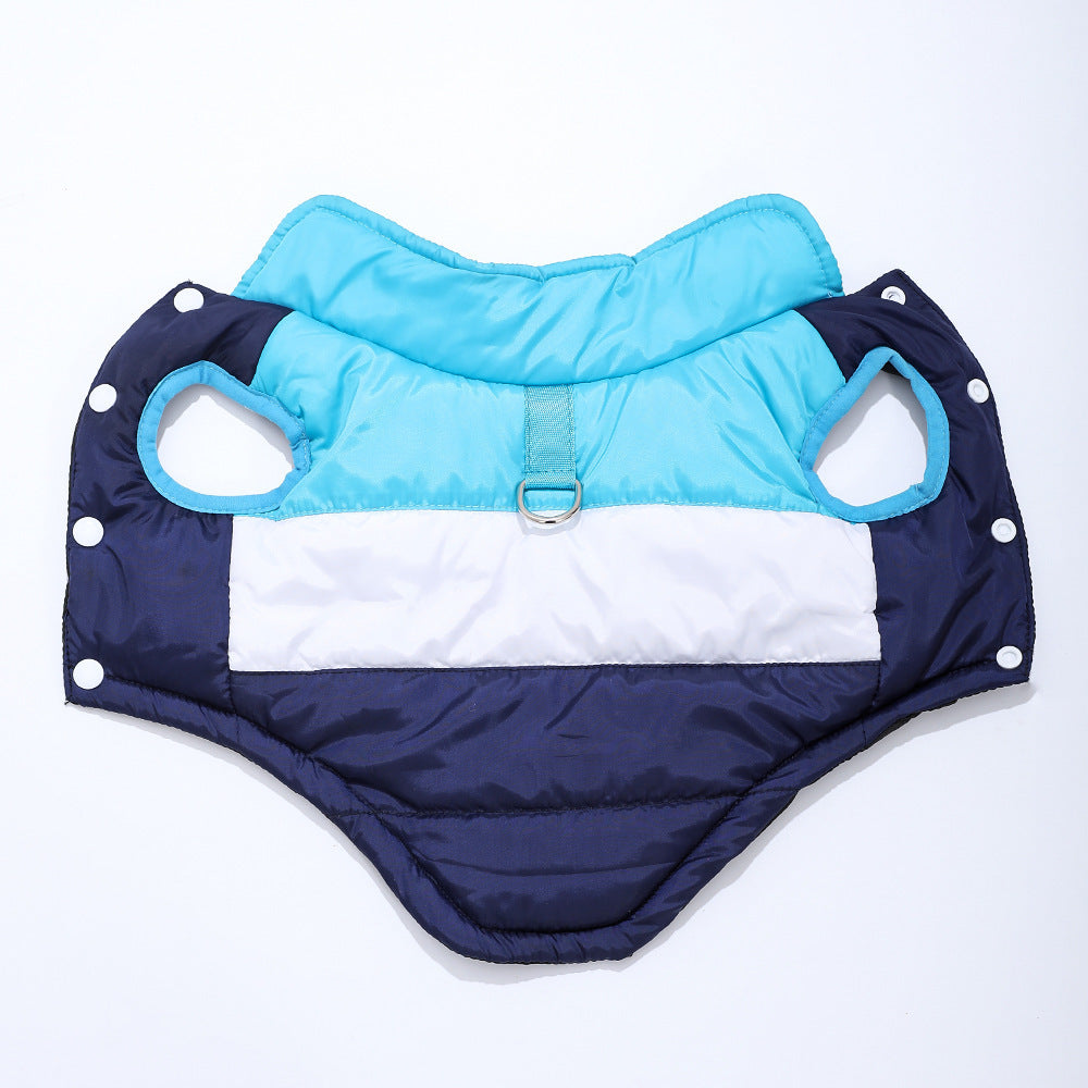 Two tone dog vest with lead ring, available in 3 colours, image 5