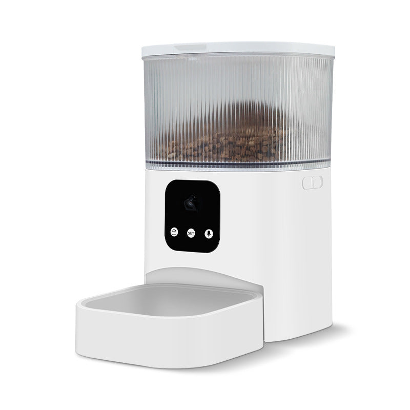 Automatic Pet Feeder with Voice Control and Video Monitoring