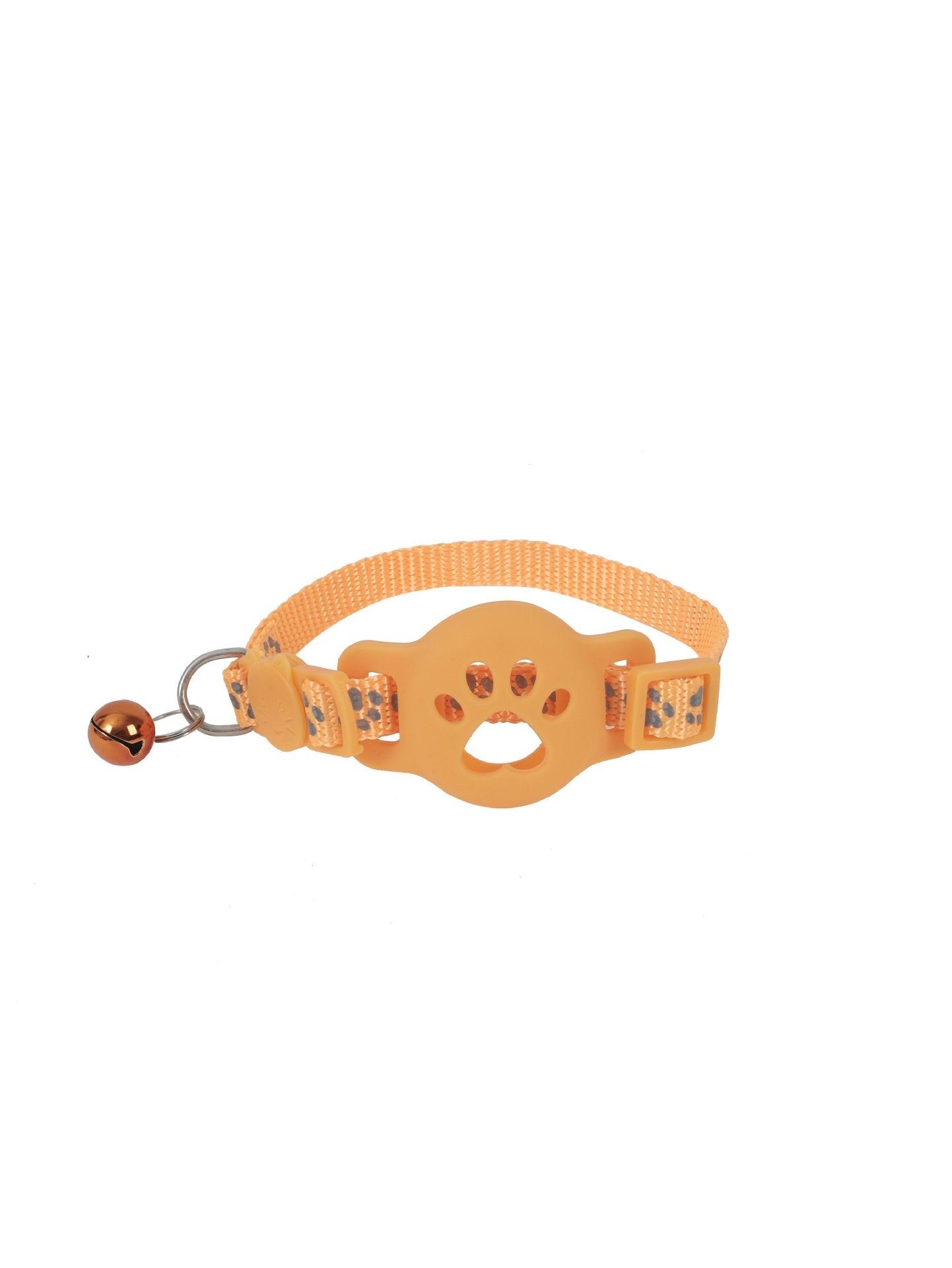 Reflective breakaway cat collar with silicone AirTag case, tag not included, product image 9