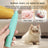 Mini Face and Paw Trimmer with LED Light, Rechargeable for Pets