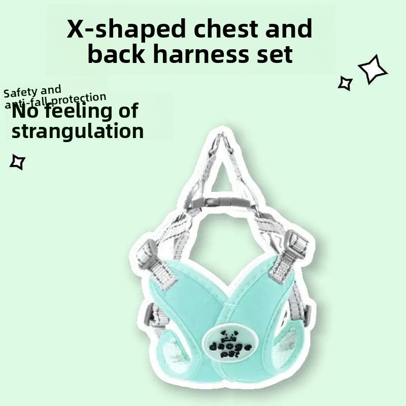 Reflective vest harness with lead option, main product photo