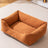 Washable Padded Pet Bed with Removable Cover for Dogs and Cats