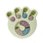 Dog puzzle slow feeder bowl in Paw, Green
