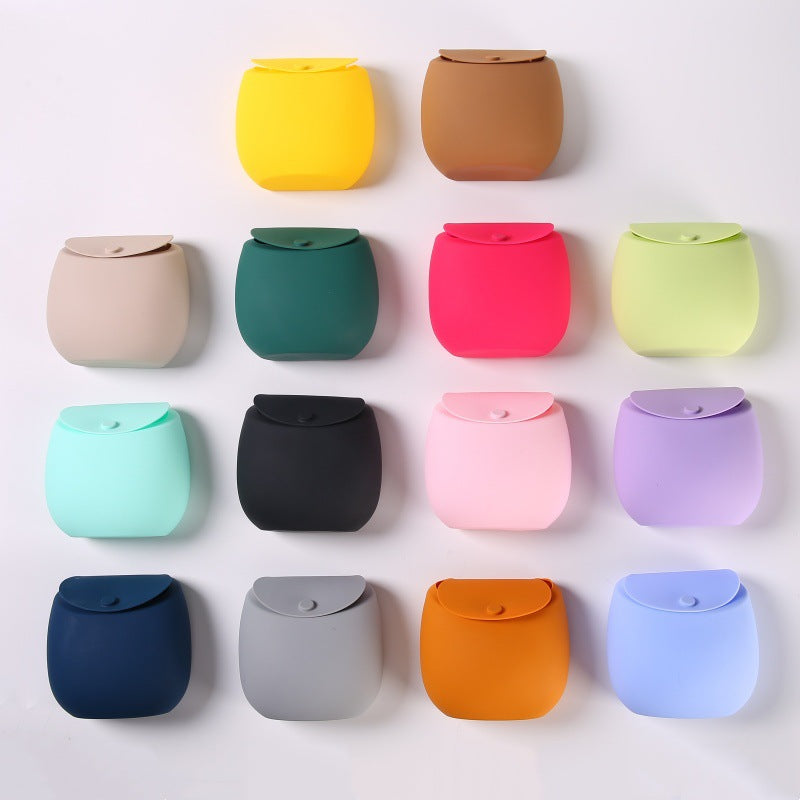Silicone dog treat pouch with snap closure, photo 2 of 20