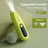 Thumb-Grip Pet Hair Clipper with Wide Blade Head, Quiet USB Kit
