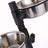 Stainless steel round dog bowl