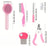 8-Piece Stainless Steel Pet Grooming Kit with Nail Clippers