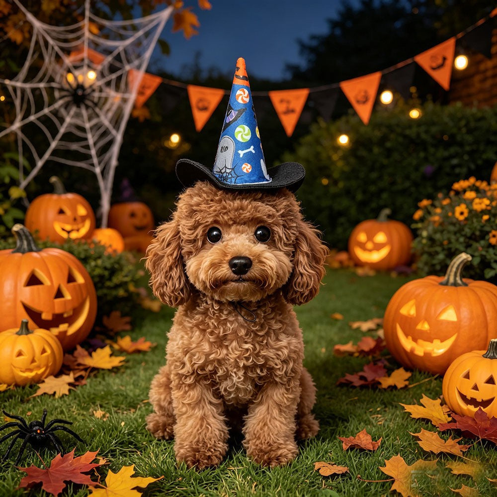 Halloween costume sets hats and wings for cats and dogs, image 12
