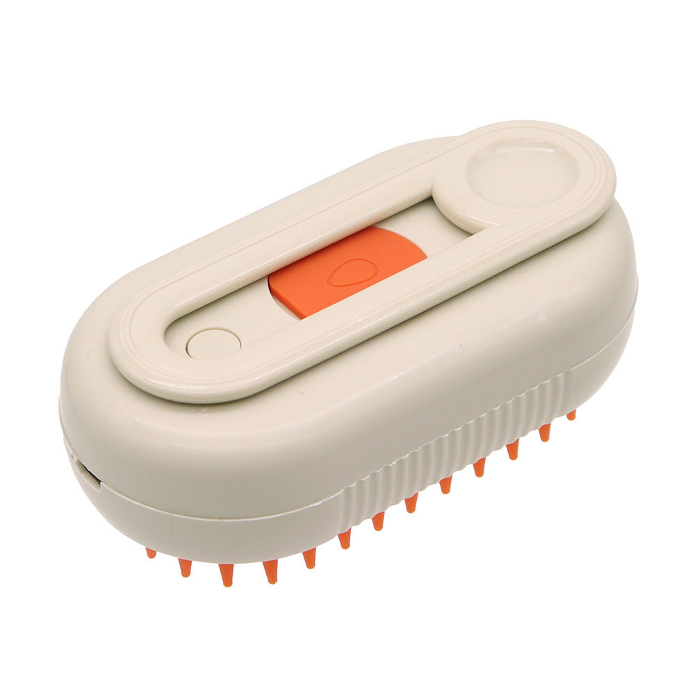 Large Steam Spray Grooming Brush for Shedding and Tangles on Pets
