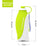 Leaf Shaped Foldable Silicone Pet Drinking Cup 580ml for Dogs and Cats on Outdoor Trips