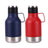 40oz Stainless Steel Insulated Pet Water Bottle with Cup Lid and Bowl Base, 1200ml