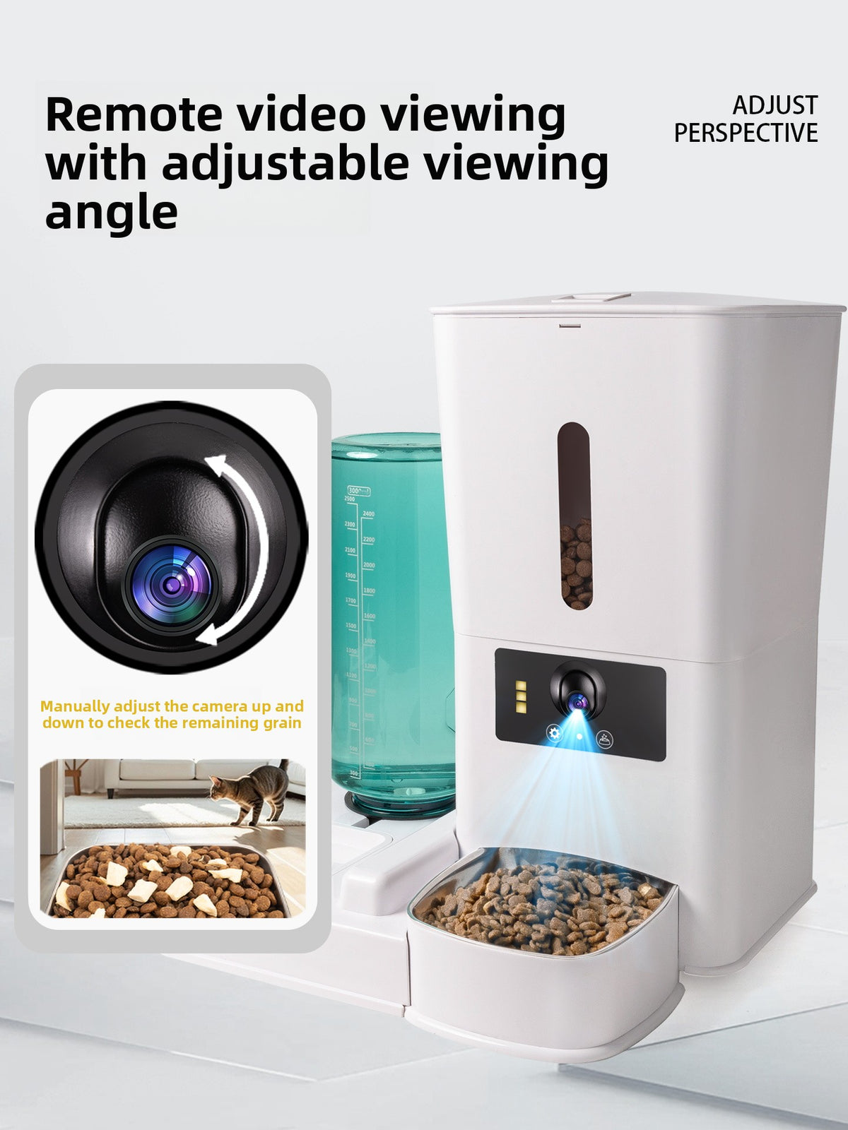 Automatic Smart Pet Feeder with Camera
