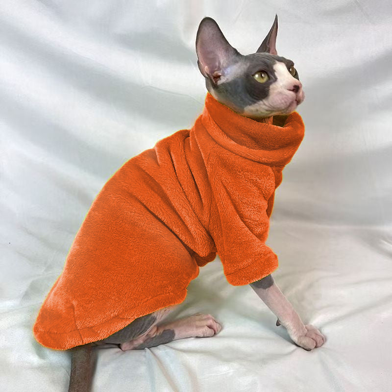 Thick velvet Sphynx cat jumper, available in 10 colours, image 53