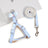 Cute small dog harness with wings and polka dot designs